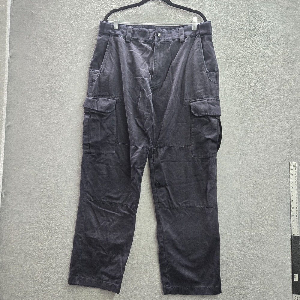 5.11 Tactical Men Pants 38 Blue Company Cargo 74509  30" Inseam‎ Work Ripstop